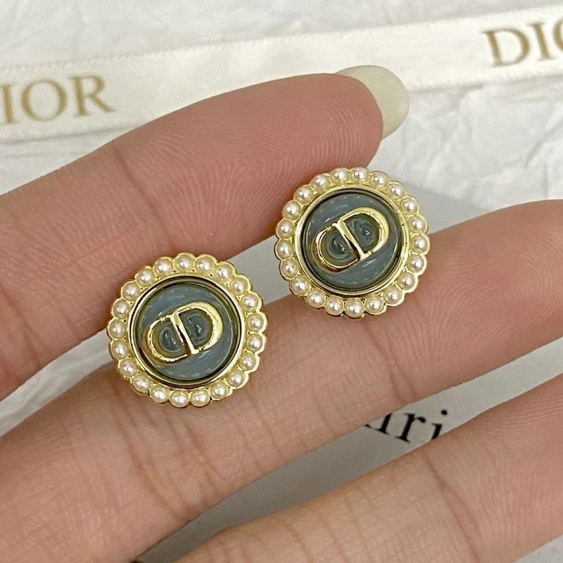 Christian Dior Earrings Neat 234433