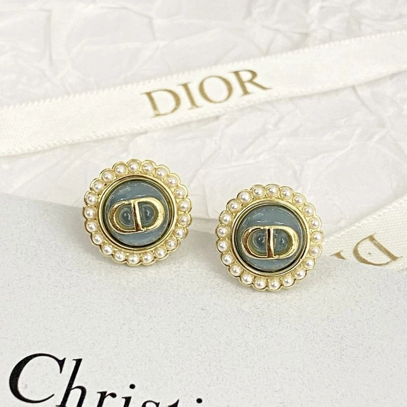 Christian Dior Earrings Neat 234433