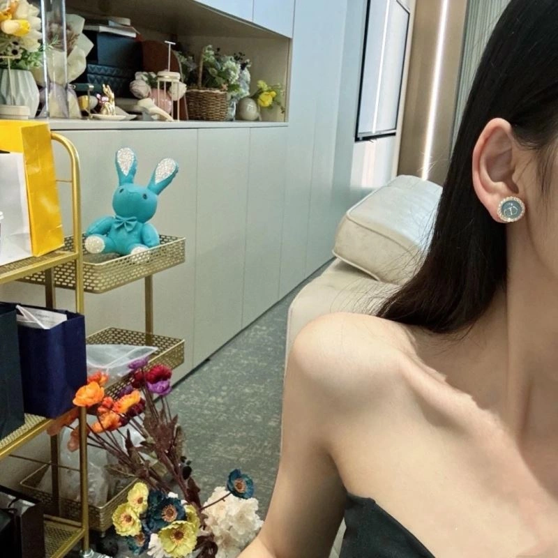 Christian Dior Earrings Neat 234433