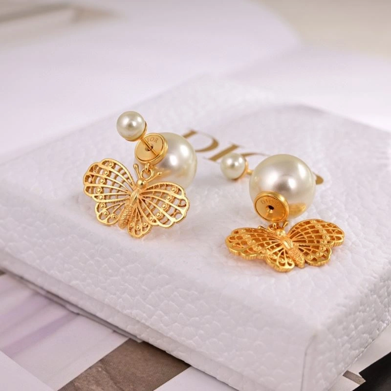 Christian Dior Earrings ZipUp 234424