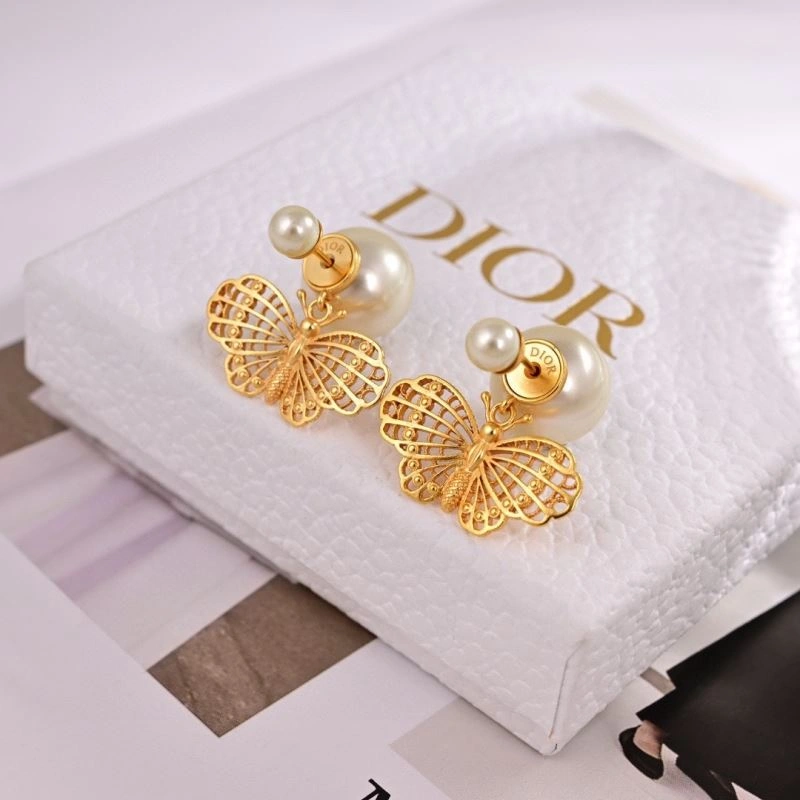 Christian Dior Earrings ZipUp 234424