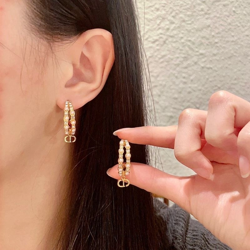 Christian Dior Earrings WrinkleFree 234407