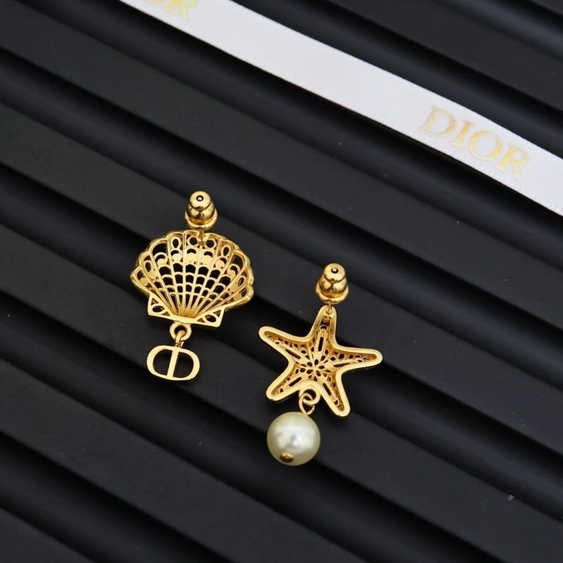 SmoothTexture Christian Dior Earrings 234279