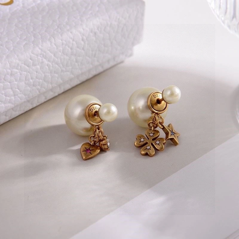 Christian Dior Earrings Neat 234233