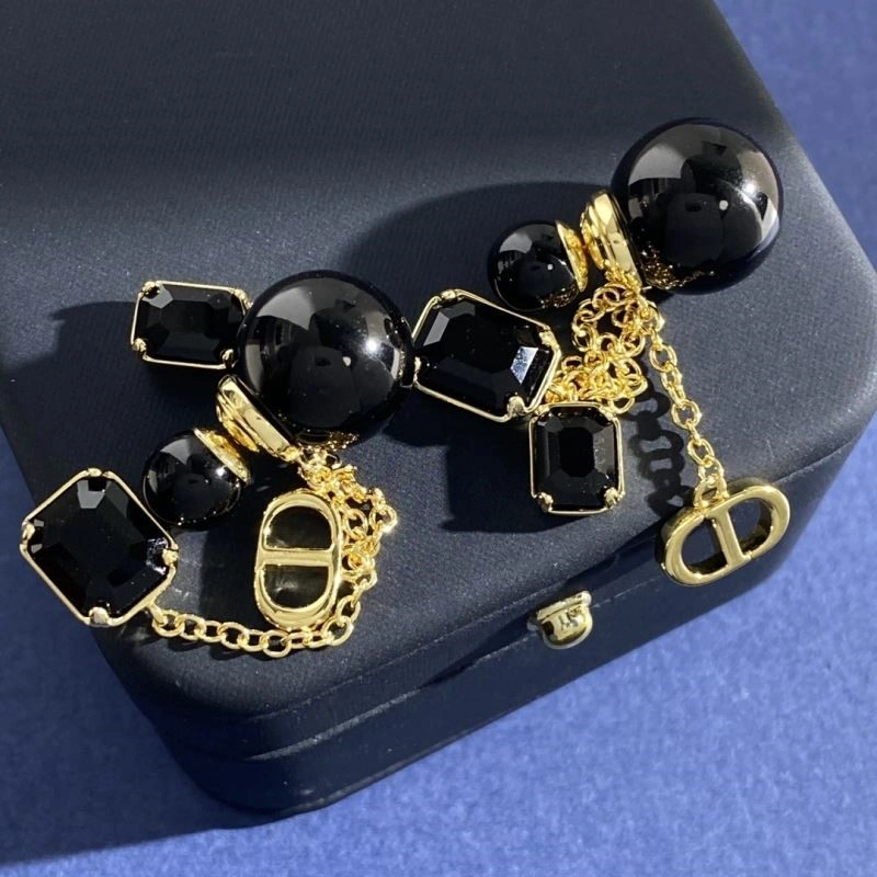 Christian Dior Earrings Colorful 234203