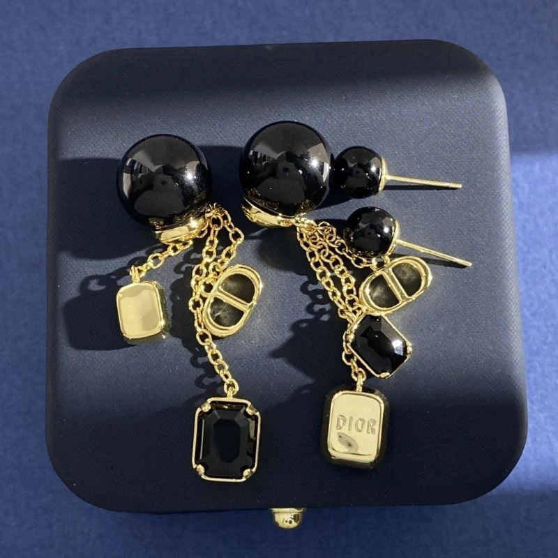 Christian Dior Earrings Colorful 234203
