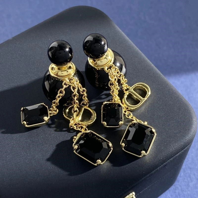 Christian Dior Earrings Colorful 234203