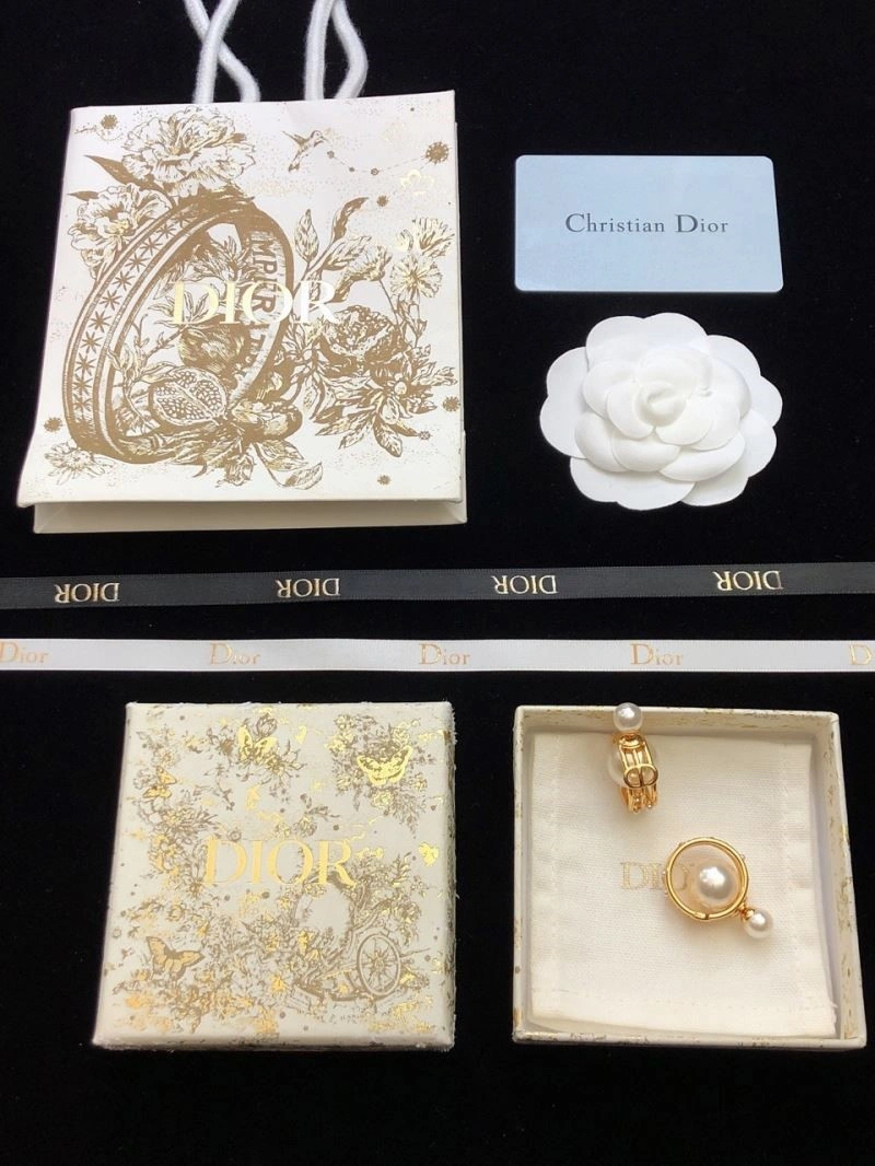 SmoothTexture Christian Dior Earrings 234186