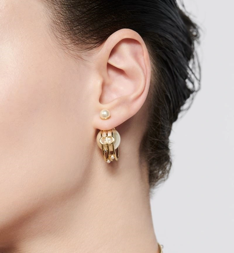 SmoothTexture Christian Dior Earrings 234186
