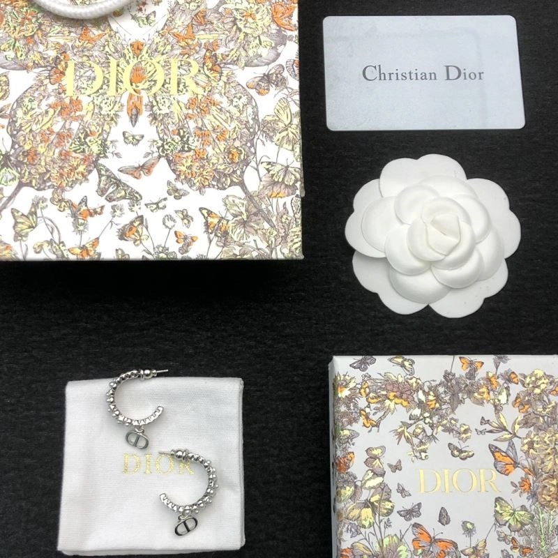 Christian Dior Earrings Refined 234242