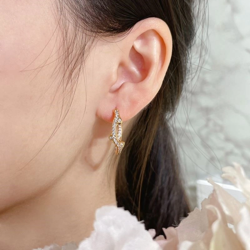 Christian Dior Earrings Neat 234145