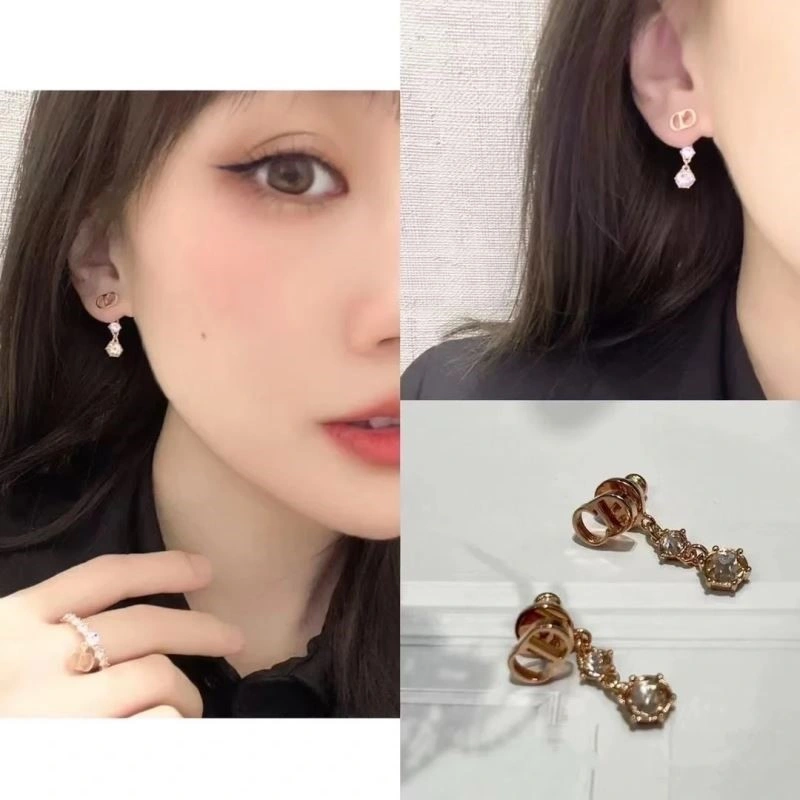 Christian Dior Earrings Flexible 234123