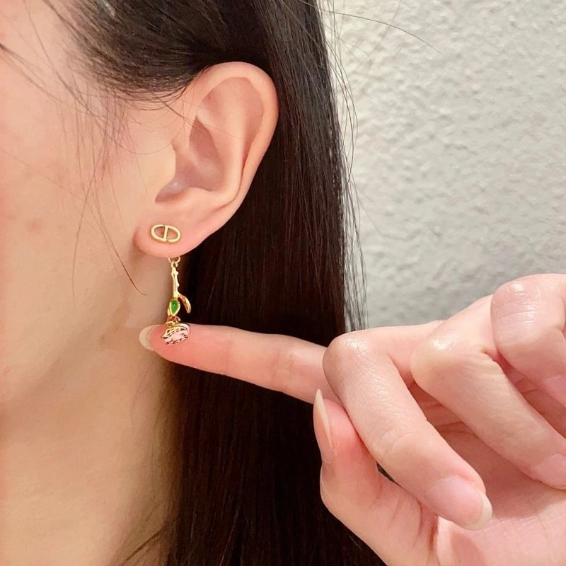 Christian Dior Earrings Cozy 233882
