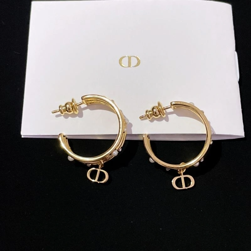 Christian Dior Earrings WrinkleFree 233868