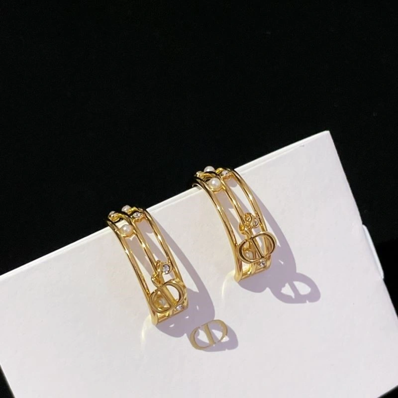 Christian Dior Earrings WrinkleFree 233868