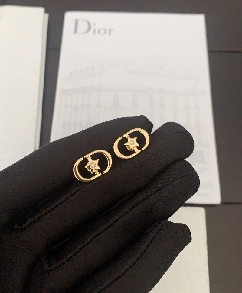 SmoothTexture Christian Dior Earrings 233585