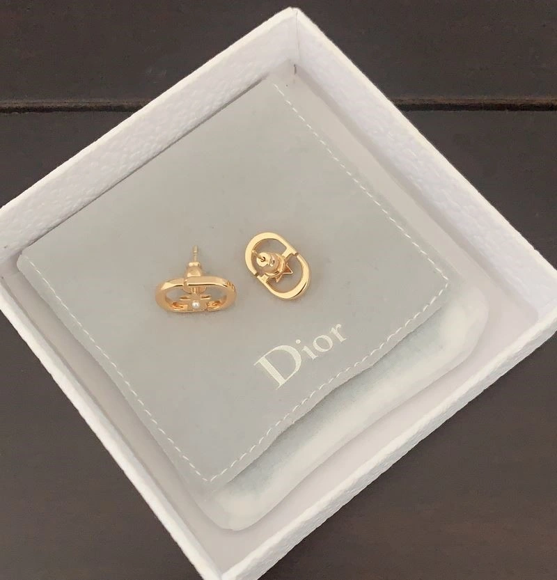 SmoothTexture Christian Dior Earrings 233585