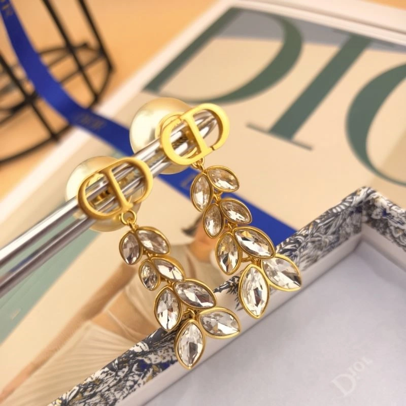 SmoothTexture Christian Dior Earrings 233569