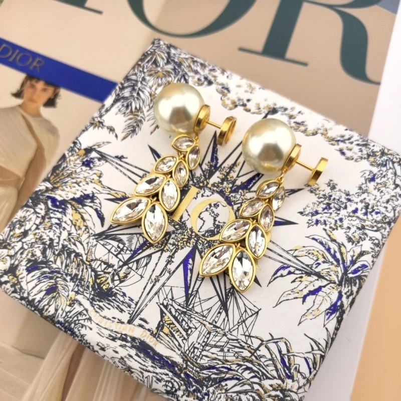 SmoothTexture Christian Dior Earrings 233569