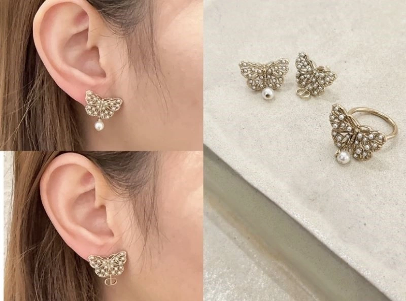 Christian Dior Earrings Tailored 233556