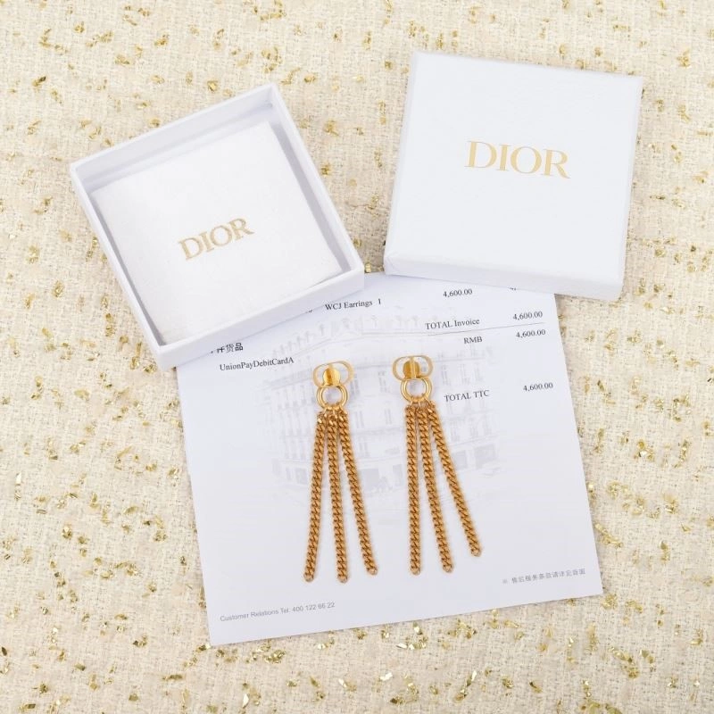 Christian Dior Earrings Unisex 233533