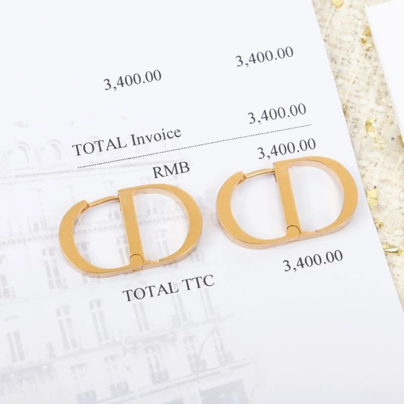 Christian Dior Earrings OdorResistant 233525