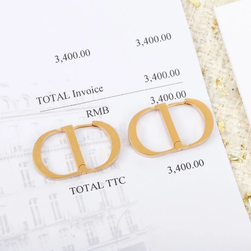 Christian Dior Earrings OdorResistant 233525