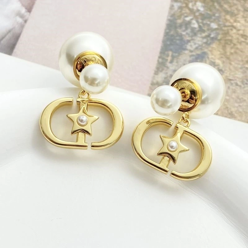Christian Dior Earrings Unisex 233523