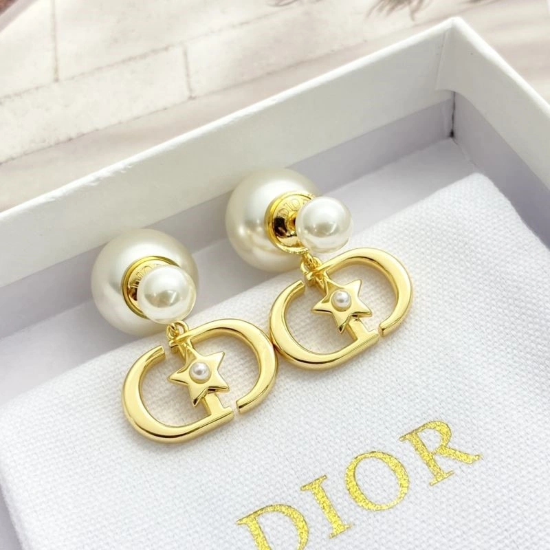 Christian Dior Earrings Unisex 233523