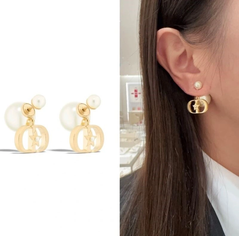Christian Dior Earrings Unisex 233523