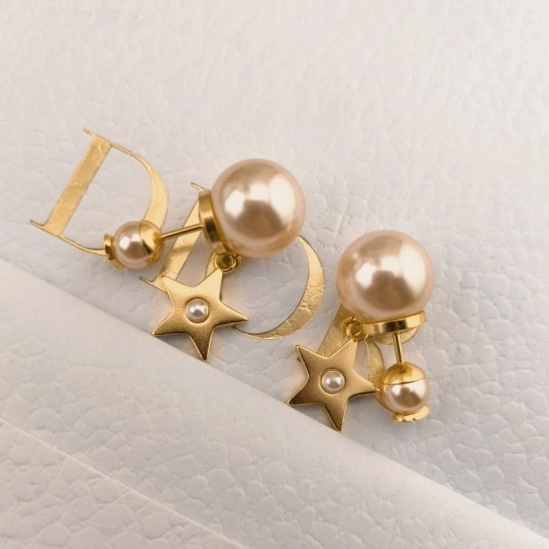 Christian Dior Earrings Sleek 233512