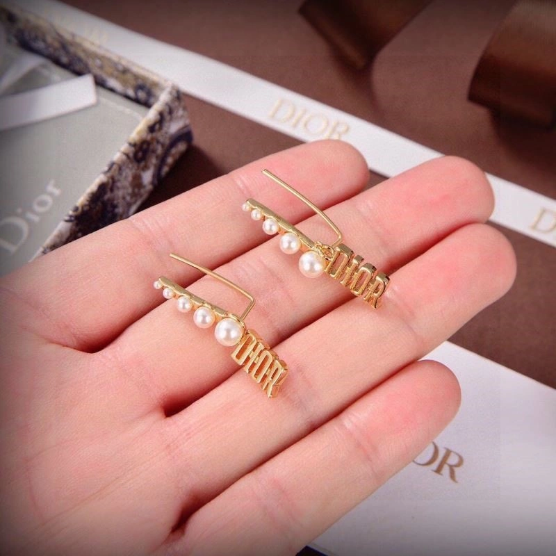 Christian Dior Earrings SmoothTexture 233522