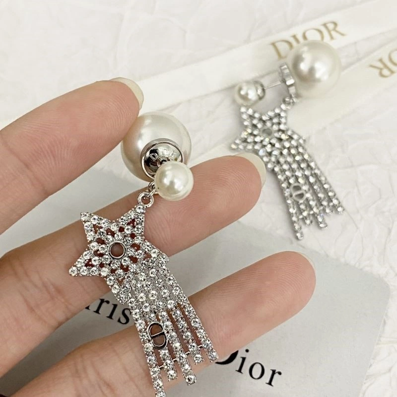 Christian Dior Earrings Bright 233520