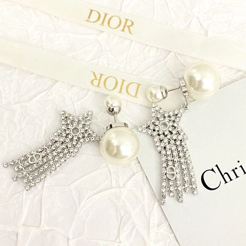 Christian Dior Earrings Bright 233520