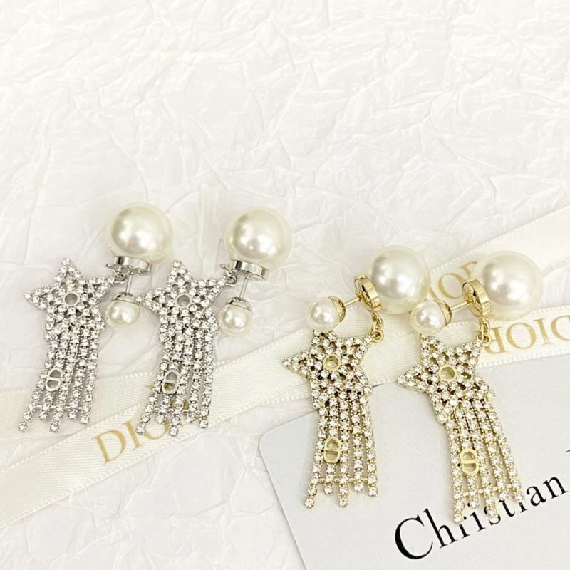 Christian Dior Earrings Bright 233520