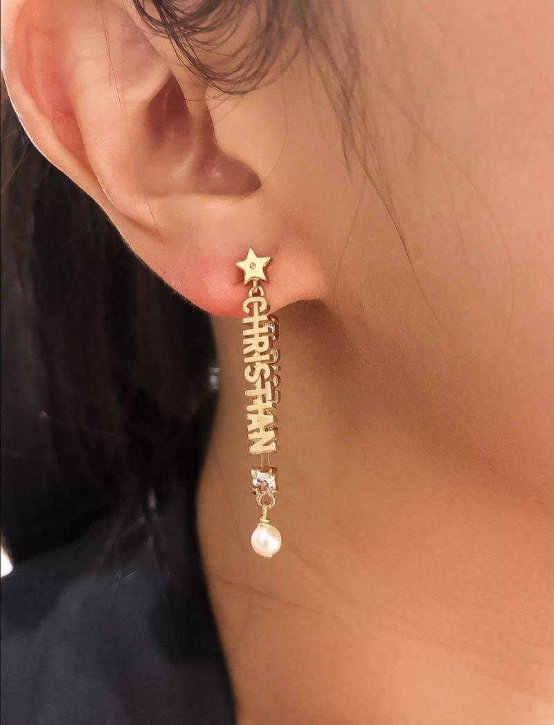 Christian Dior Earrings Tailored 233493