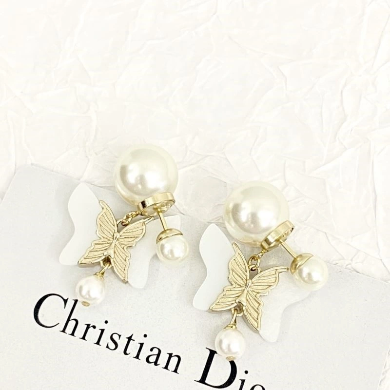 Christian Dior Earrings Colorful 233518