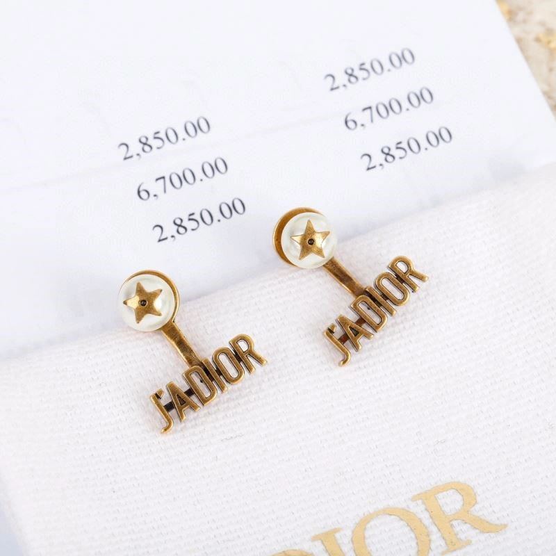Christian Dior Earrings Sleek 233509