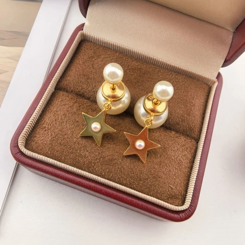 Christian Dior Earrings Elegant 233464