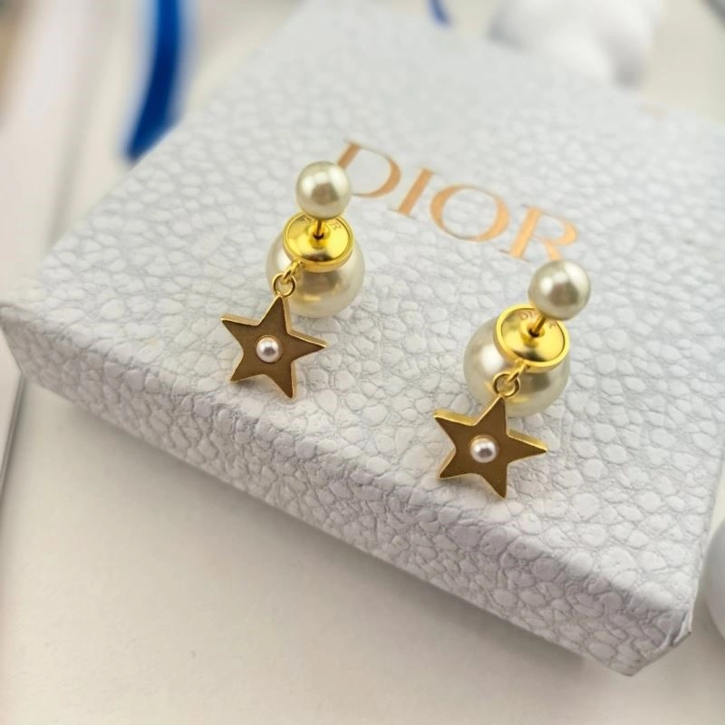 Christian Dior Earrings Elegant 233464