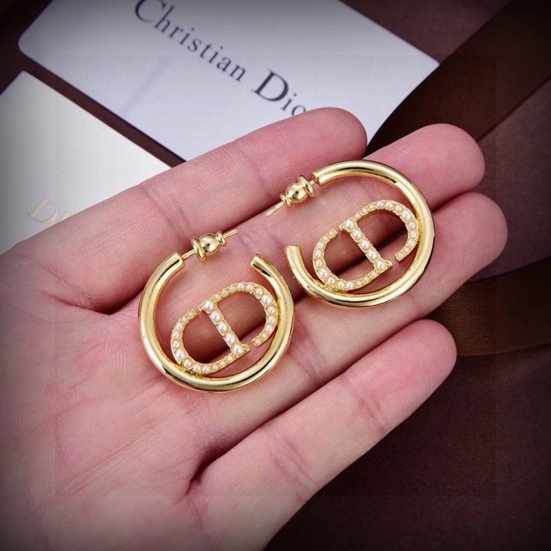 Christian Dior Earrings Thermal 233436