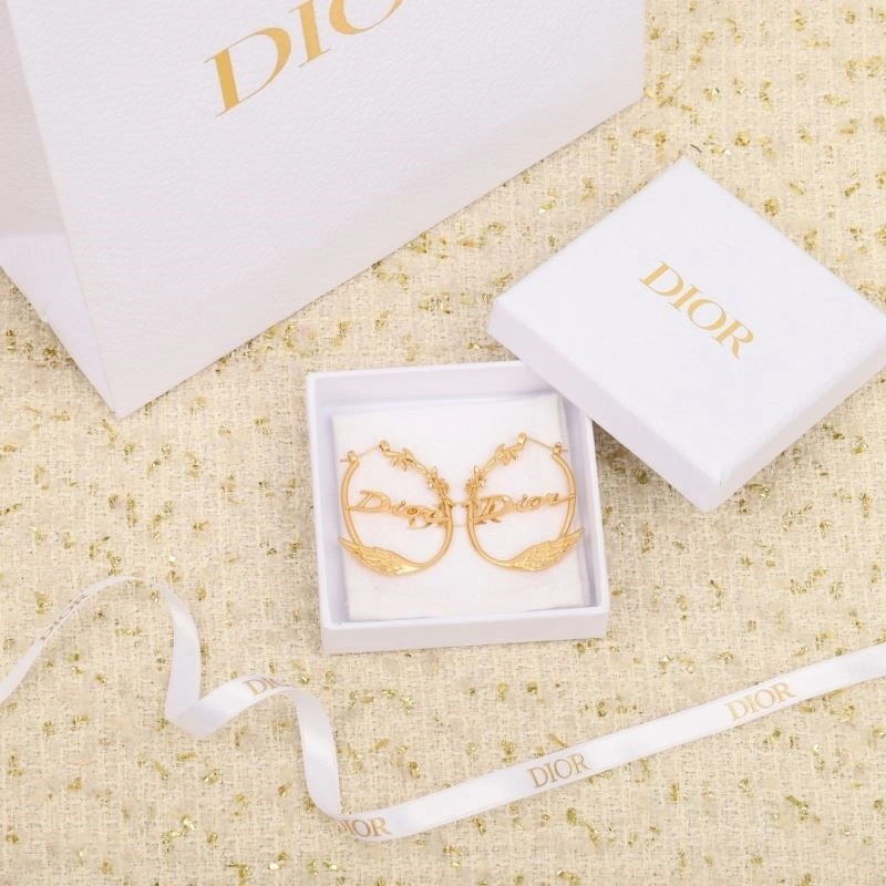 Christian Dior Earrings Stretchable 233448