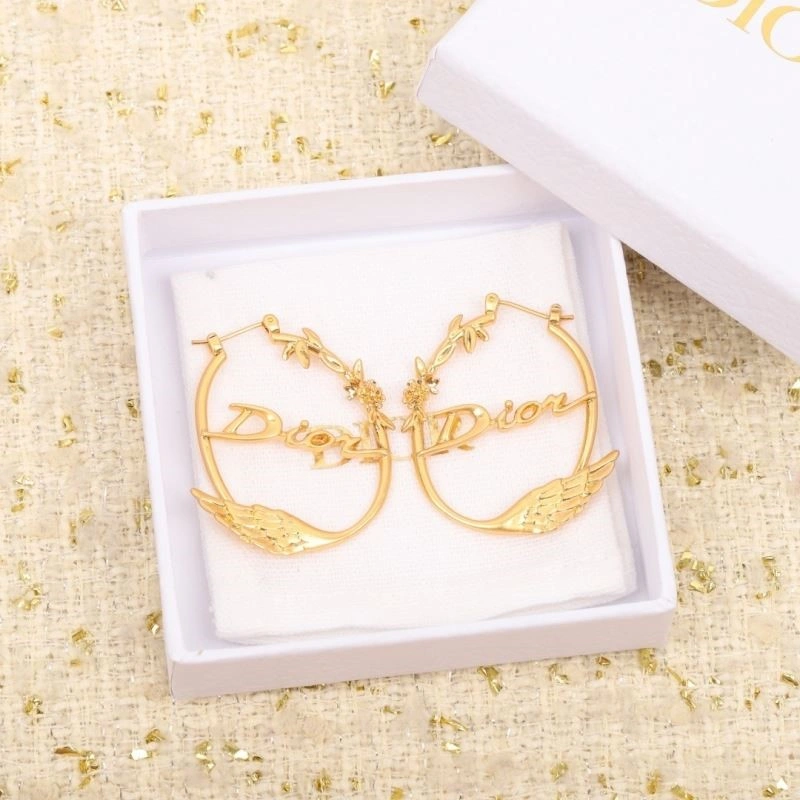 Christian Dior Earrings Stretchable 233448