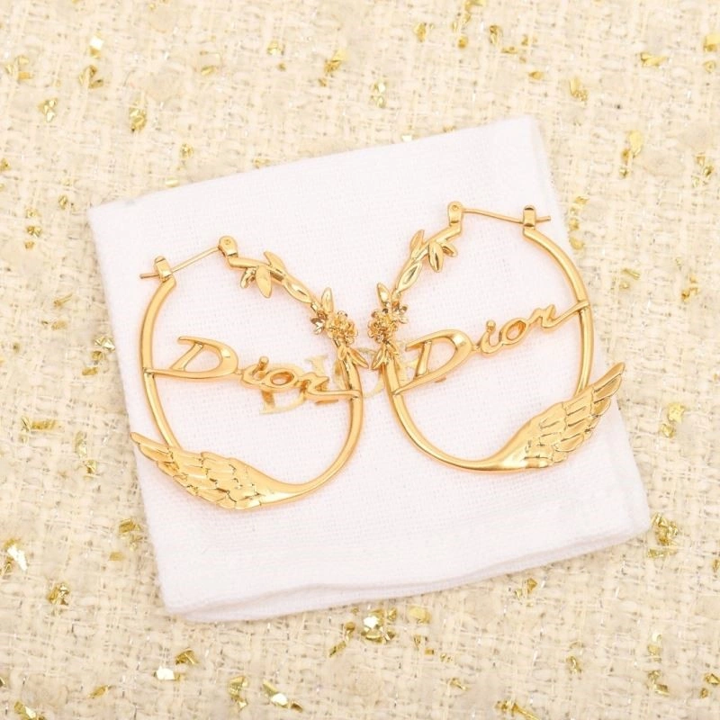 Christian Dior Earrings Stretchable 233448