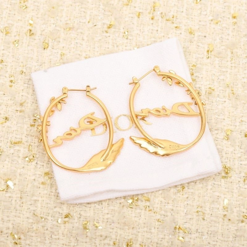 Christian Dior Earrings Stretchable 233448