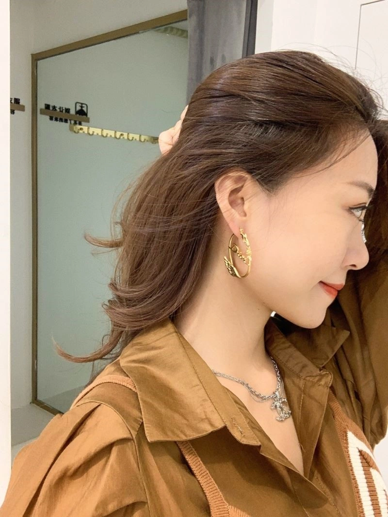 Christian Dior Earrings Stretchable 233448