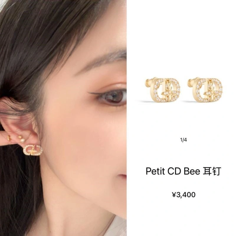Christian Dior Earrings Original 233428