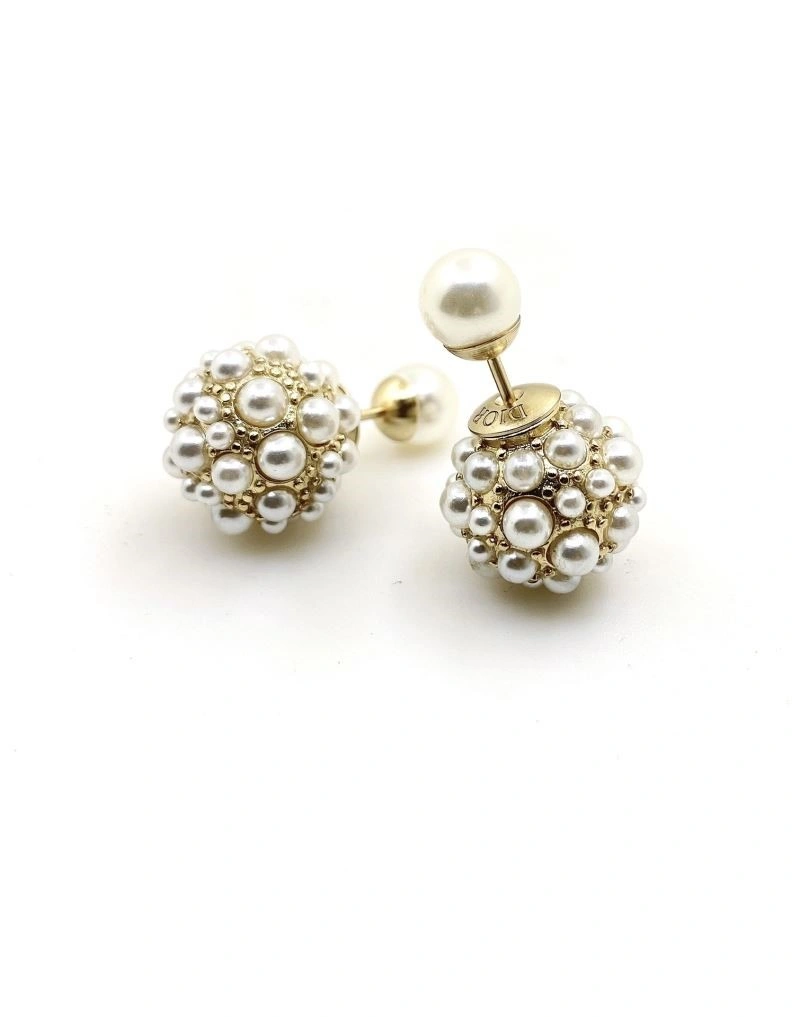 Christian Dior Earrings Colorful 233419