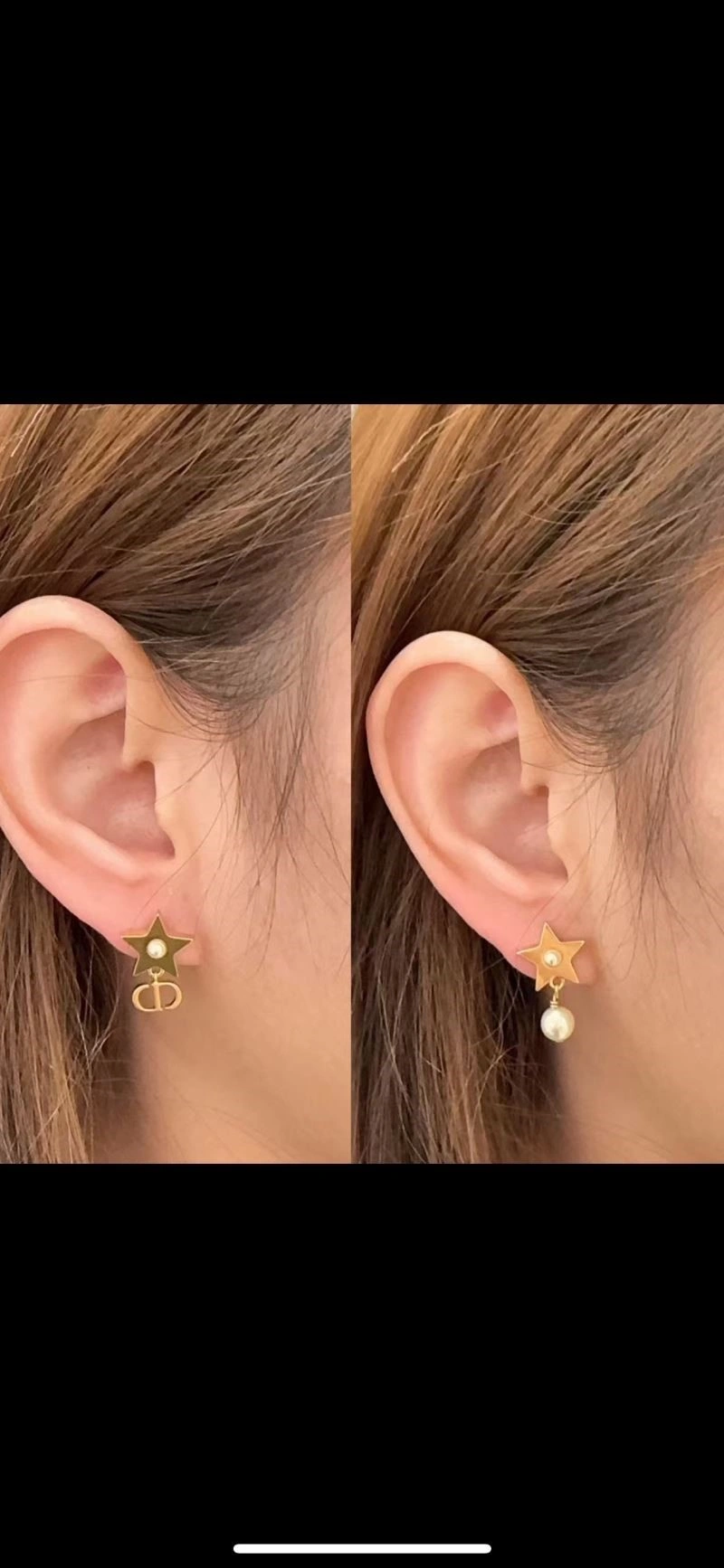 Christian Dior Earrings FlexibleFit 233244