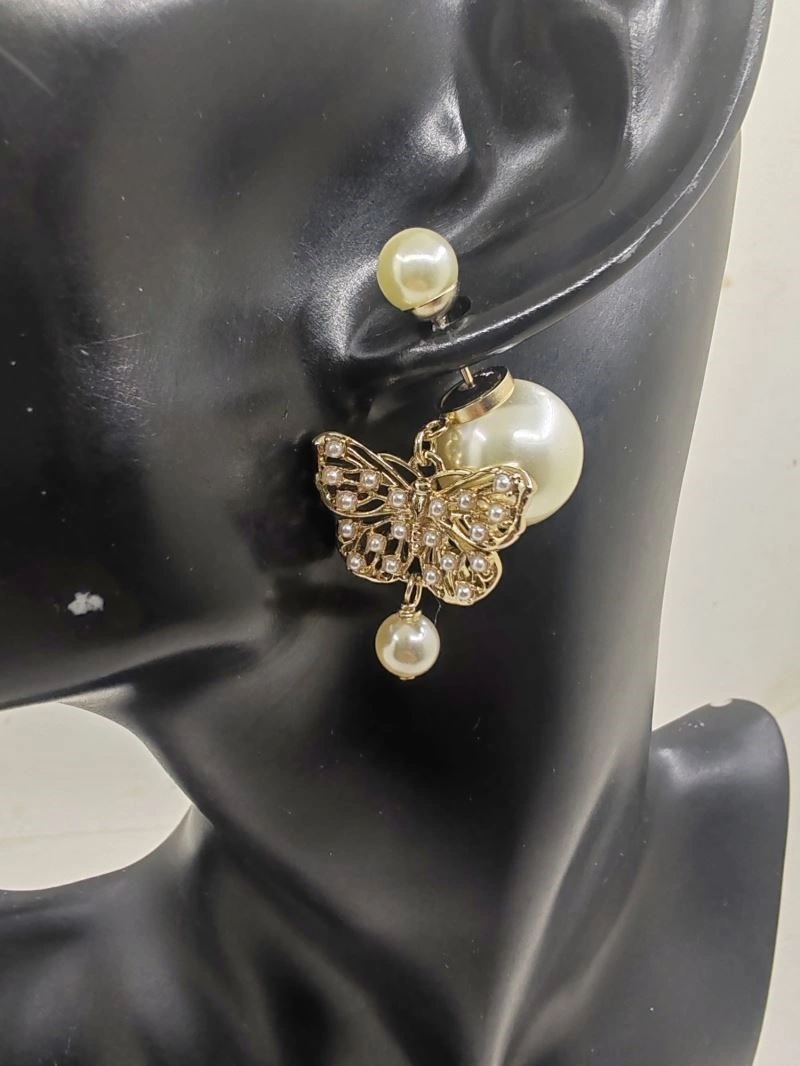 Christian Dior Earrings SmoothTexture 233227